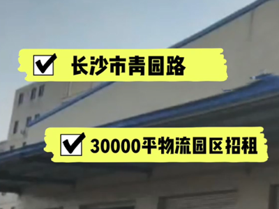 湖南長沙長沙縣有30000平米普通倉庫純租 (579播放)