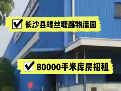 湖南長沙長沙縣有80000平米高標倉庫純租/托管 (551播放)