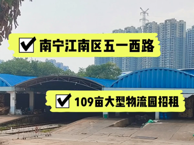 廣西南寧江南區(qū)有109畝普通倉庫純租 (705播放)