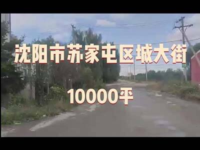 遼寧沈陽蘇家屯區(qū)有10000平米普通倉庫純租 (477播放)